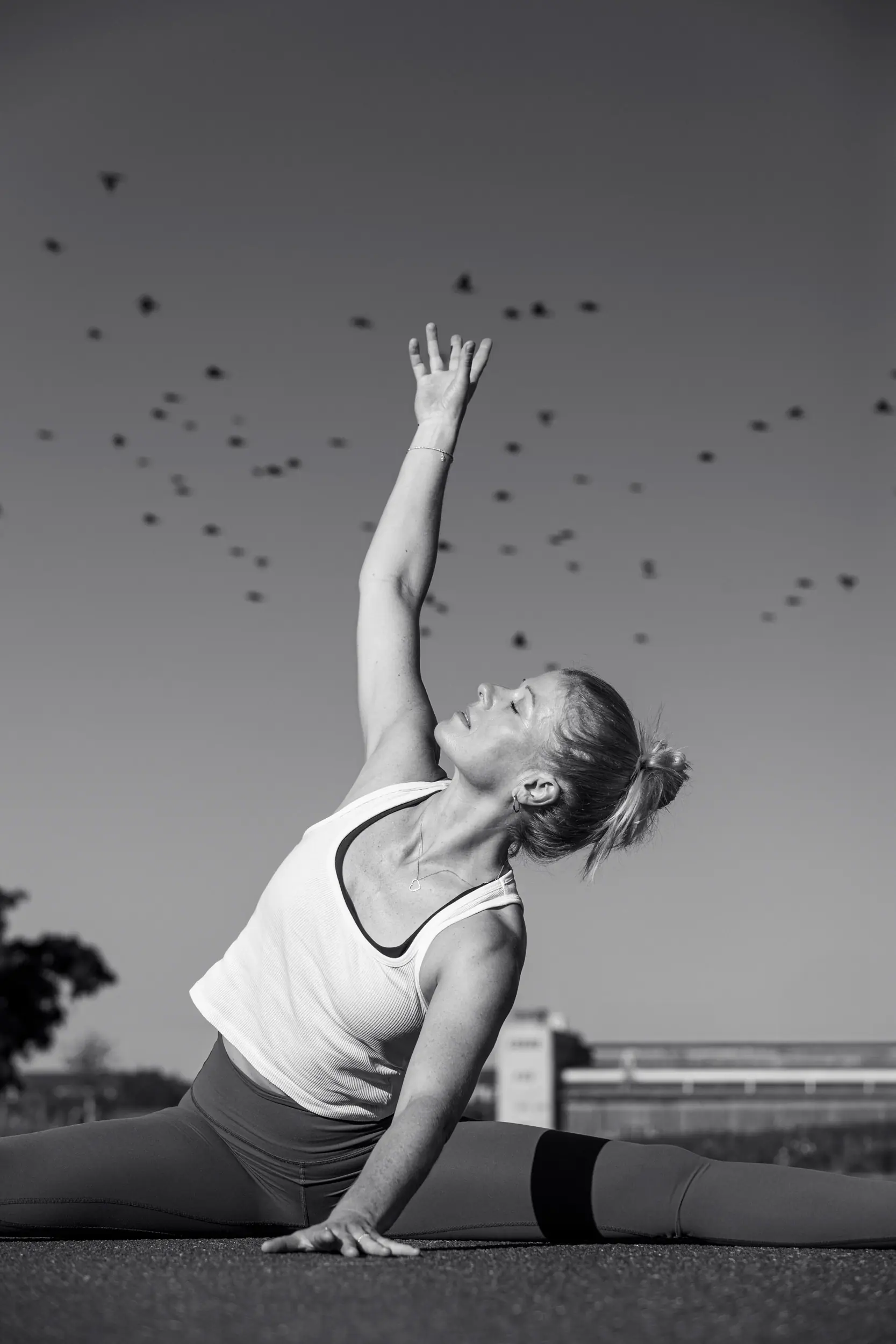 Professional photography for yoga teachers and studios. Portraits, poses, teaching situations and studio interiors.