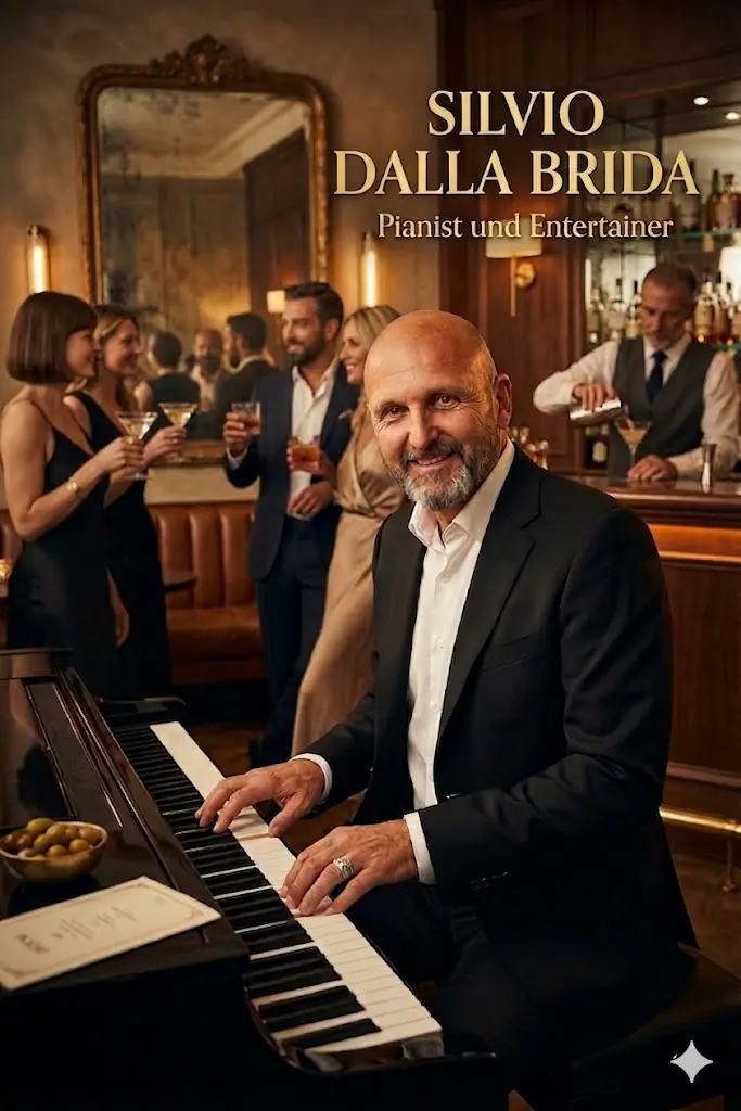 Silvio Dalla Brida, Pianist, Sänger & Entertainer