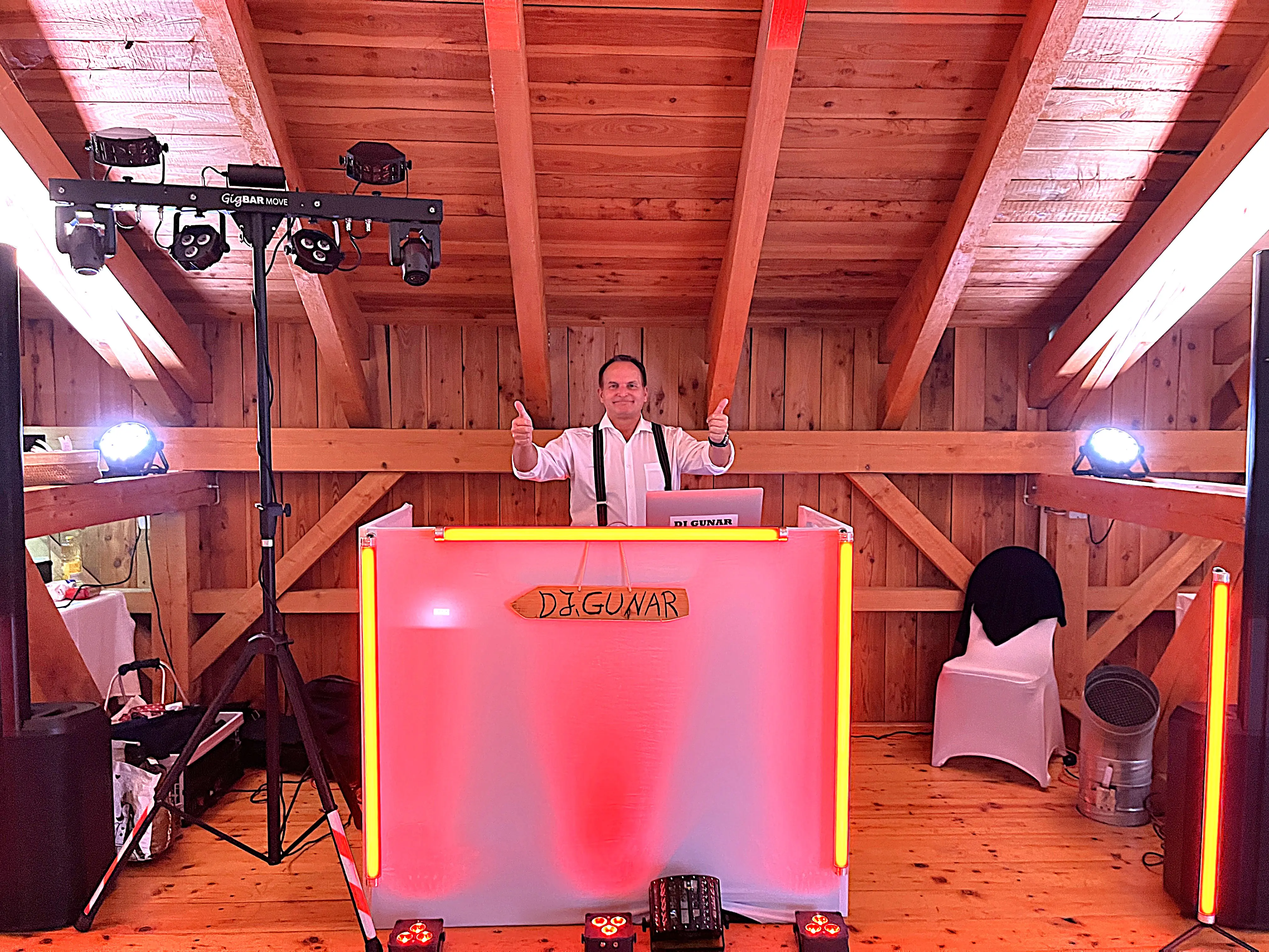 DJ Profi Gunar . spezialisiert auf Hochzeiten