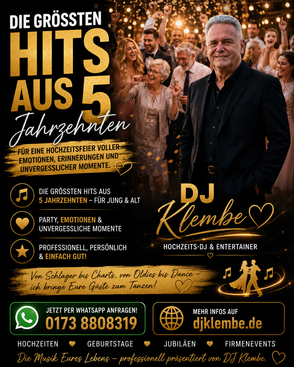 Hochzeits- und Event DJ (Hochzeiten, runde Geburtstage, Mottopartys, Firmenfeiern und Vereinsfeste - Photo 6